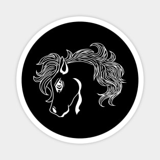 A very nice horse and pony dressage Magnet